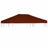 Gazebo Top Cover 310 g/m² 3x4 m Terracota