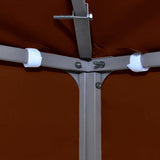 Gazebo Top Cover 310 g/m² 3x4 m Terracota - Top-Down View