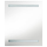 LED Bathroom Mirror Cabinet 50x13.5x60 cm - Top-Down View
