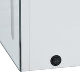 LED Bathroom Mirror Cabinet 50x13.5x60 cm - Close-Up Angle