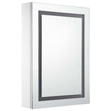 LED Bathroom Mirror Cabinet 50x13x70 cm - Side View