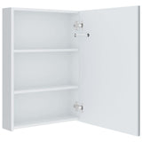 LED Bathroom Mirror Cabinet 50x13x70 cm - 45-Degree Angle