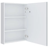 LED Bathroom Mirror Cabinet 50x13x70 cm - 45-Degree Angle