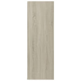Shoe Rack Sonoma Oak 54x34x100.5 cm Engineered Wood - 45-Degree Angle