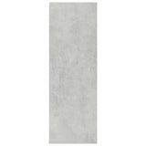 Shoe Rack Concrete Grey 54x34x100.5 cm Engineered Wood