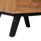 Bedside Cabinet 40x35x55 cm Solid Teak - Low Angle