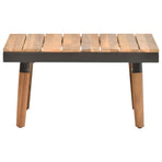 4 Piece Garden Lounge Set with Cushions Solid Acacia Wood
