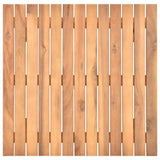Garden Coffee Table 60x60x36 cm Solid Acacia Wood - Side View