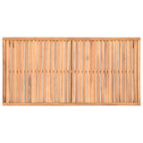 Garden Coffee Table 110x55x36 cm Solid Acacia Wood - 45-Degree Angle