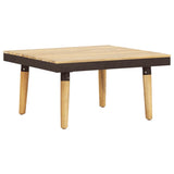 8-Seater Garden Lounge Set with Cushions Solid Acacia Wood - Rear View