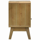 Bedside Cabinet Brown 37x30x51 cm Wood