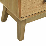 Bedside Cabinet Brown 37x30x51 cm Wood