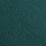 Stool Dark Green and Gold Velvet 28 x 36 cm
