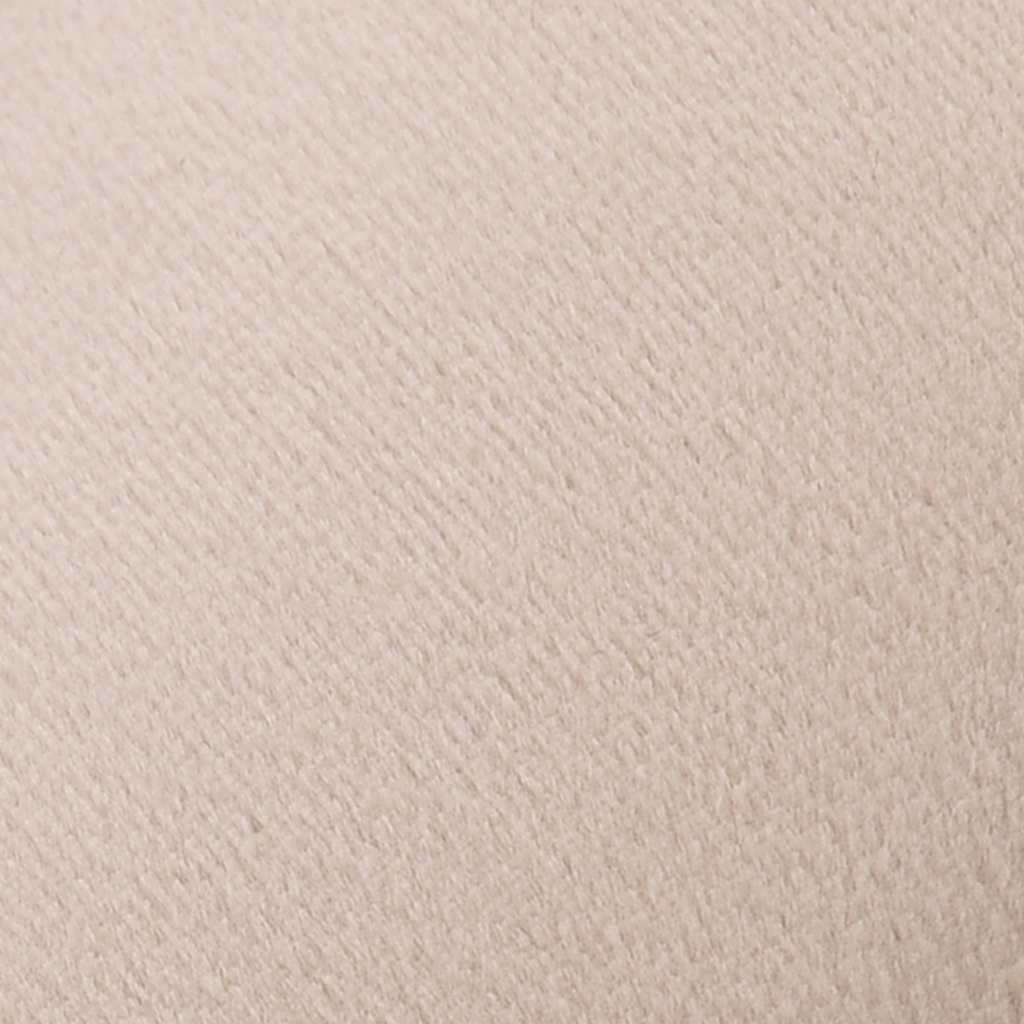 Stool Apricot and Gold Velvet 28 x 36 cm