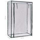 Tomato Greenhouse 102x52x150 cm - Rear View