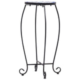 Mosaic Tables 3 pcs Blue and White Ceramic - Top-Down View