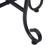 Mosaic Tables 3 pcs Blue and White Ceramic - Rear View