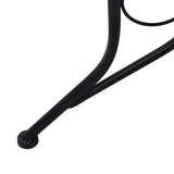 Mosaic Bistro Table Grey 61cm Ceramic - Rear View