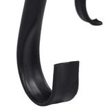 Mosaic Fire Pit Table Black and White 68 cm Ceramic - Top-Down View