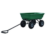 Garden Tipping Hand Cart 300 kg 75L Green - Extra Image