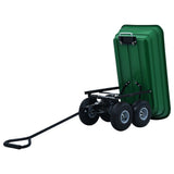 Garden Tipping Hand Cart 300 kg 75L Green - Extra Image