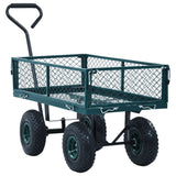 Garden Hand Trolley Green 250 kg - Front View
