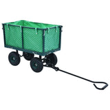 Garden Hand Trolley Green 350 kg - Side View