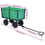 Garden Hand Trolley Green 350 kg - Extra Image