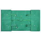 Garden Cart Liner Green Fabric - Front View