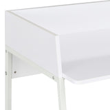 Desk White 90x60x88 Cm - 45-Degree Angle