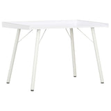 Desk White 90x50x79 Cm