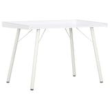 Desk White 90x50x79 Cm