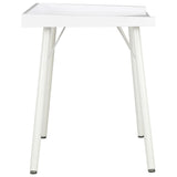 Desk White 90x50x79 Cm - Side View