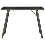 Desk Black 90x50x79 Cm - Front View