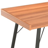 Desk Brown 90x50x79 cm - Top-Down View