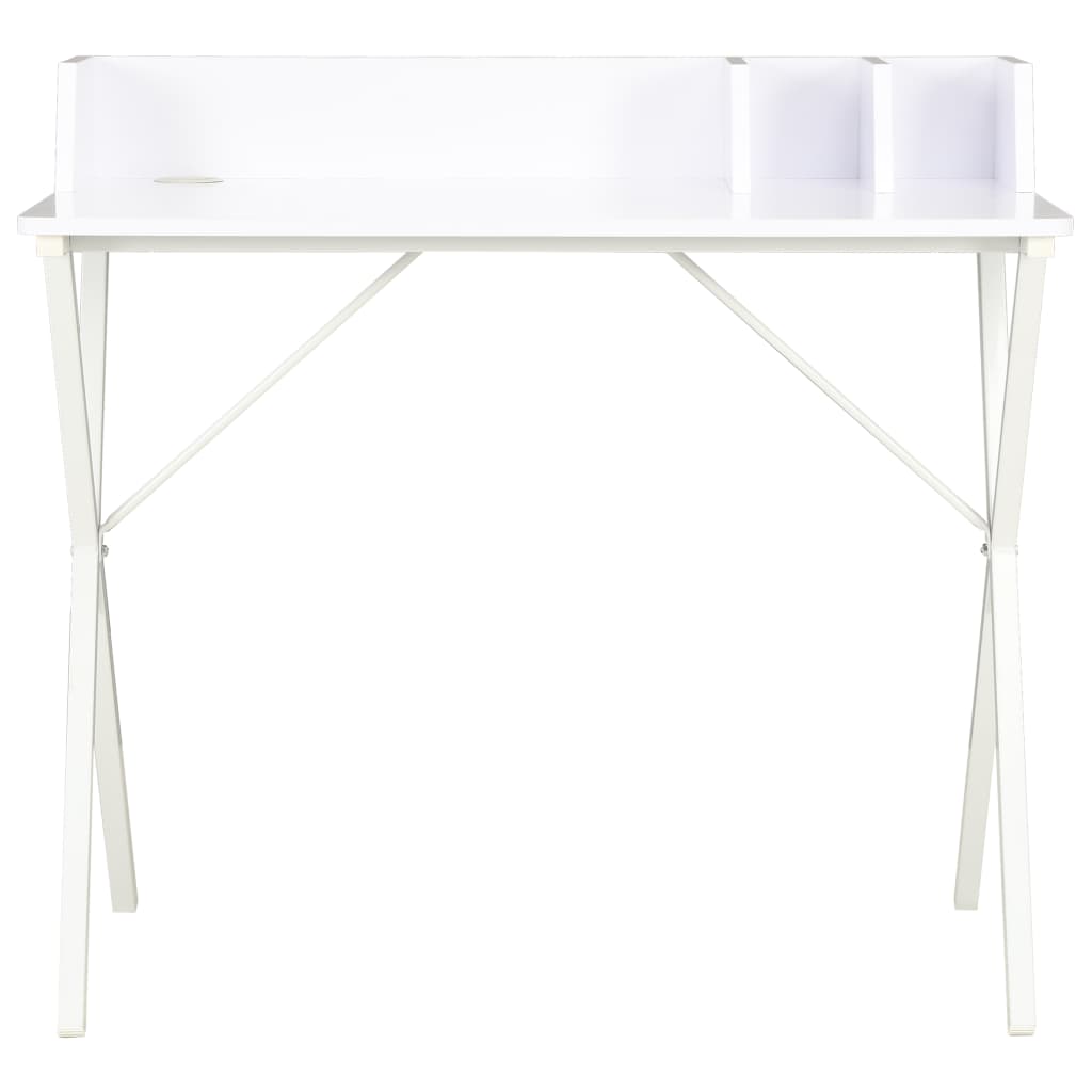 Desk White 80x50x84 Cm