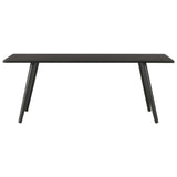 Coffee Table Black 120x60x46 Cm