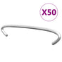 Gabion Hooks 50 pcs Galvanised Steel 10 cm