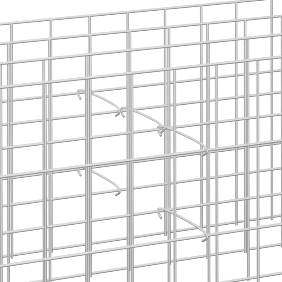 Gabion Hooks 50 pcs Galvanised Steel 20 cm