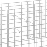 Gabion Hooks 50 pcs Galvanised Steel 40 cm - Side View