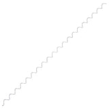 Gabion Spirals 24 pcs Galvanised Steel 100 cm