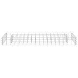 Gabion Raised Bed Galvanised Steel 90x30x10 cm