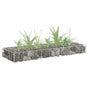 Gabion Raised Bed Galvanised Steel 90x30x10 cm