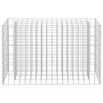 Gabion Raised Bed Galvanised Steel 90x30x60 cm