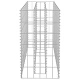 Gabion Raised Bed Galvanised Steel 90x30x60 cm - 45-Degree Angle