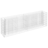 Gabion Raised Bed Galvanised Steel 180x30x60 cm