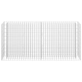 Gabion Raised Bed Galvanised Steel 180x30x90 cm