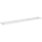 Gabion Raised Bed Galvanised Steel 270x30x10 cm