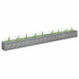 Gabion Raised Bed Galvanised Steel 360x30x30 cm