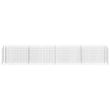 Gabion Raised Bed Galvanised Steel 360x30x60 cm
